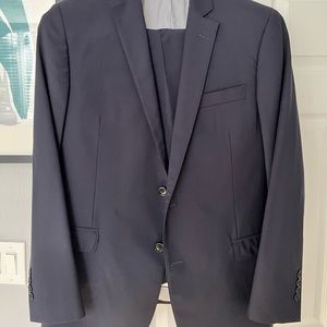 Brooks Brothers Regent Fit Suit Navy Blue 42R